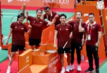 Tim Beregu Bulu Tangkis Pusatkan Fokus ke laga Perempatfinal Asian Games 2026