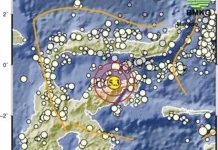 Gempa Magnitudo 5,3 Guncang Pantai Utara Banggai, Tak Berpotensi Tsunami