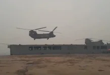 Helikopter Chinook dari Jepang, Bantu Pemadamanan Karhutla di Kalimantan Barat