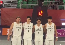 Timnas Basket Putra Indonesia 3x3 Hadapi Taiwan