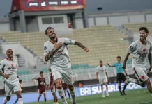 Tyronne Del Pino Bangga Bisa Cetak Gol Pertama untuk Persita