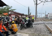 KAI: Perlintasan Gaperi Bojonggede Masuk Program Pembangunan Palang Pintu
