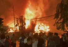 Kerugian Capai Rp1,2 Miliar, Ini Detik-Detik Api Melahap Pemukiman Kebayoran Lama