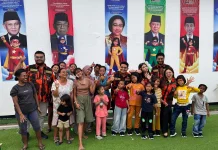Jelang Pelantikan, SAPMA PP DKI Jakarta Bawa Aksi Sosial ke Huntara Senen