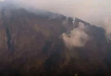 Jalur Pendakian Torean Rinjani Ditutup usai Kebakaran Bukit Setampol