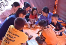 Polres Jaksel Beri Trauma Healing Korban Kebakaran Kebayoran Lama