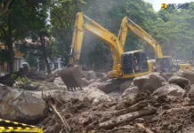 Kementerian PU Normalisasi Batang Baliang Pascabanjir Bandang Kabupaten Solok