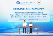 BI dan Bank Sentral Timor-Leste Kerja Sama Sistem Pembayaran dan Keuangan Digital