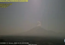 Gunung Semeru Meletus Berkali-kali Jumat Malam, Status Siaga