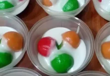 Bugis Mandi, Jajanan Khas Bugis dengan Siraman Santan