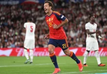 Spanyol Kalahkan Inggris 3-2 di Wembley, Rekor Tak Terkalahkan 39 Laga