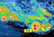 Bibit Siklon 92W Bukan Ancaman Langsung, BMKG Tetap Ingatkan Cuaca dan Gelombang