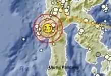 Gempa Magnitudo 2,7 Terjadi di 8 Km Timur Mamasa
