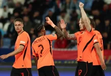 Meerdink Brace, Xavi Raih Kemenangan Pertama Bersama Belanda