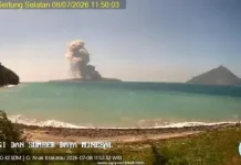 Aki Alat Pemantau Gunung Anak Krakatau Hilang, CCTV Ikut Terganggu