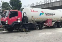 Truk Tangki LPG Kecelakaan di Tol Jagorawi, Ini Penjelasan Pertamina