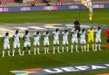 Timnas Irlandia Kenakan Ban Hitam saat Hadapi Israel