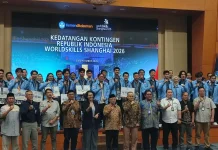 Mendikdasmen Sambut Kontingen Indonesia dalam Ajang WorldSkills Shanghai 2026