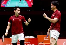 Ganda Putra Leo/Daniel Persembahkan Emas Ketiga untuk Indonesia di Asian Games