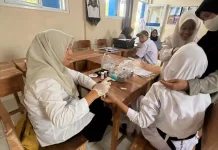 Jaga Kesehatan, Puskesmas Cibarusah Bekasi Gencarkan Cek Kesehatan Anak Sekolah