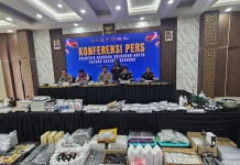 Polisi dan Bea Cukai Bongkar Tiga Pabrik Rumahan Etomidate