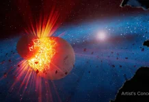 James Webb Ungkap Jejak Tabrakan Dahsyat Pembentuk Planet Muda