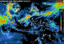 Prakiraan Cuaca Ibu Kota Provinsi se-Indonesia, 4 Oktober