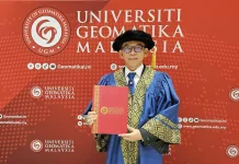 Tasdiyanto Dikukuhkan sebagai 'Professor of Practice' Universiti Geomatika Malay