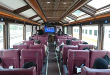 Pelanggan Kereta Panoramic Naik 62,86 Persen hingga Agustus 2026