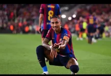 Raphinha Perpanjang Kontrak Bersama Barcelona hingga 2030