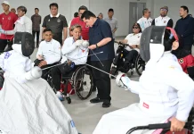 Menpora Erick Thohir Puji Fasilitas Latihan Paralimpiade Karanganyar
