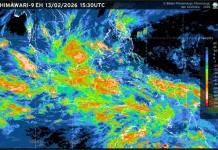 Prakiraan Cuaca Ibu  Kota Provinsi se-Indonesia, 14 Februari