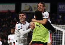Gol Modric Menangkan Milan atas Pisa