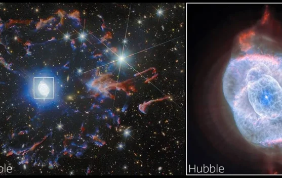 Teleskop Hubble dan Euclid Kolaborasi, Amati Cat's Eye Nebula