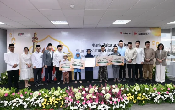 Tebar Berkah Ramadan, Bank Jakarta Santuni 8500 Anak Yatim-Duafa