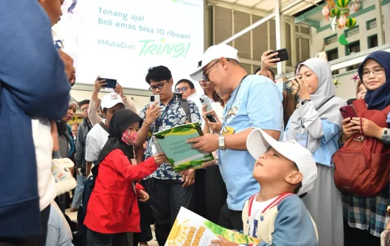 Mudik Lebaran 2026, Kemendikdasmen Bagikan Puluhan Ribu Buku Gratis