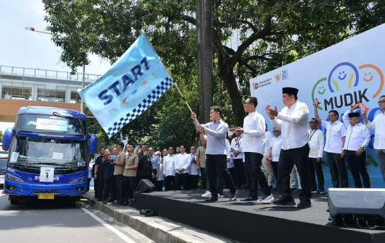 Wapres Lepas Peserta Mudik Bersama Holding BUMN Danareksa 2026