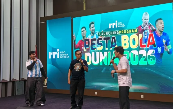 LPP RRI Resmikan Program 'Pesta Bola Dunia 2026', Hadirkan Konten ...