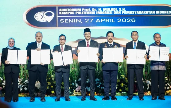 Mensos Perkuat Layanan Sosial Warga Binaan Lewat MoU di Hari Bakti Pemasyarakatan