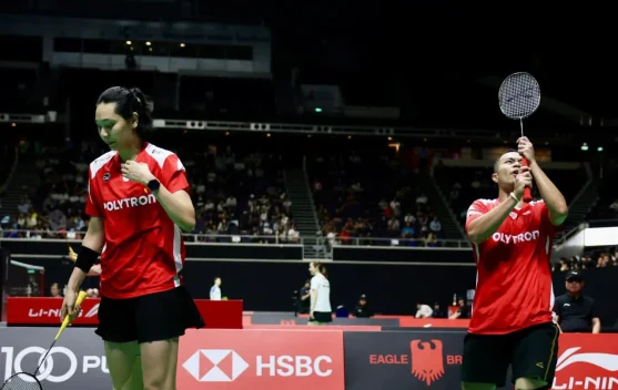 Rehan/Gloria Gugur di 32 Besar Singapore Open 2026 - RRI.co.id