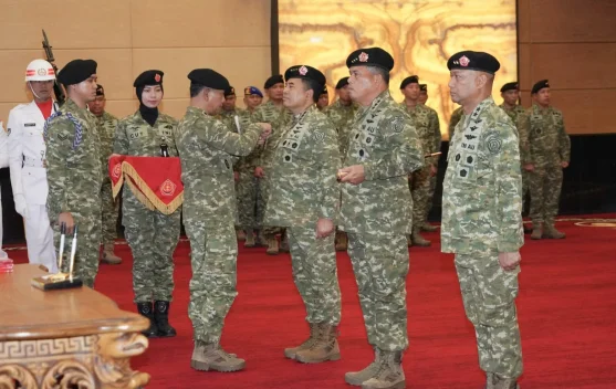 Regenerasi Kepemimpinan TNI Diperkuat Melalui Sertijab Strategis