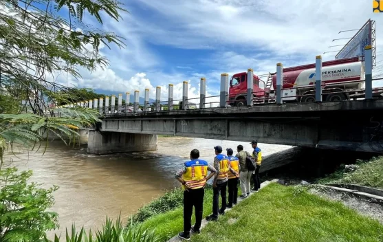 Kementerian Pekerjaan Umum Pastikan Jembatan Palu 1 dan 4 Tetap Aman Digunakan