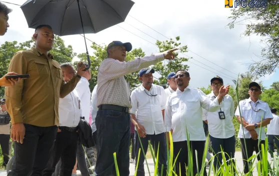 Menteri PU Tinjau Beberapa Infrastruktur Dasar Pascagempa di Sulawesi Tengah