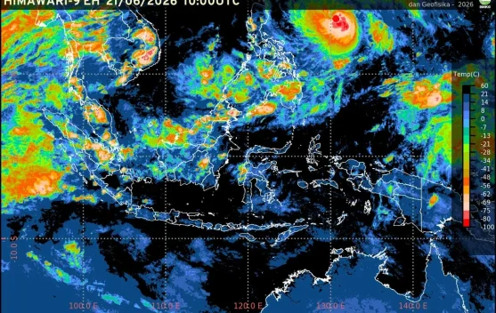 Prakiraan Cuaca Ibu  Kota Provinsi se-Indonesia, 22 Juni