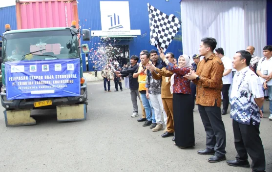 Kemendag Lepas Ekspor Baja Struktural ke Kanada Senilai Rp3,85 Miliar - RRI.co.id
