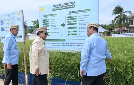 Presiden Prabowo Apresiasi Penerapan Teknologi Pertanian - RRI.co.id