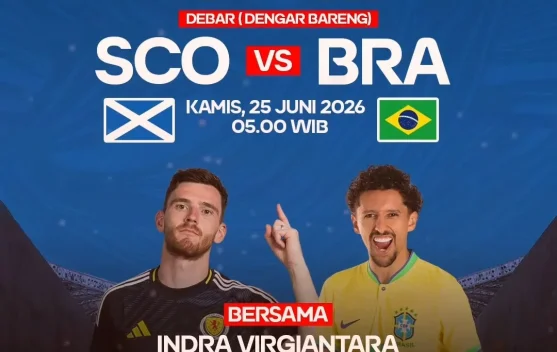 'Head to Head' Brasil vs Skotlandia: Mampukah 'The Tartan Army' Akhiri Dominasi 'Selecao'? - RRI.co.id