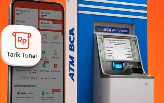 Tarik Tunai ShopeePay Kini Bisa di ATM BCA Gratis Biaya Admin