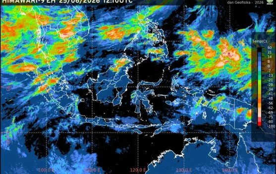 Prakiraan Cuaca Ibu Kota Provinsi se-Indonesia, 26 Juni - RRI.co.id
