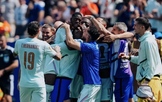 Babak Pertama: Dembele Cetak Hattrick, Prancis Pimpin 3-1 atas Norwegia - RRI.co.id